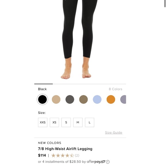 Alo Yoga Leggings and Tank - Picture 9 of 9